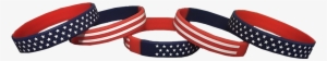American Flag Silicone Wristbands - Belt