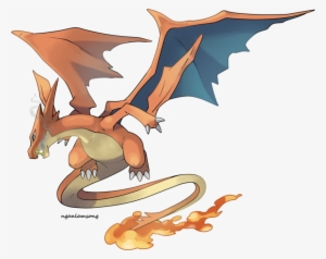 Megacharizard By Nganlamsong - Mega Charizard Y Png