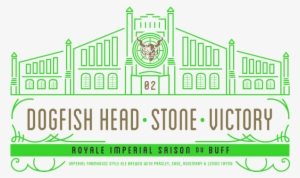 Dogfish Head / Victory / Stone "royale Imperial Saison - Saison