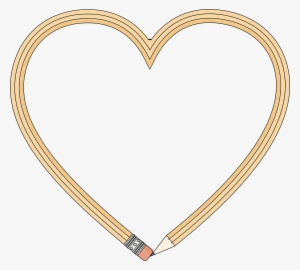 Heart Clipart Pencil - Drawing