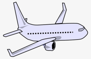 Airplane Travel Journey Flight Plane Vacat - 747 Plane Clip Art