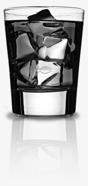 Ice Picture - Glass With Ice Cubes Png