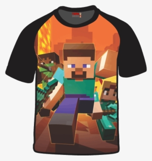 Camiseta Minecraft Steve - Camiseta One Piece Zoro