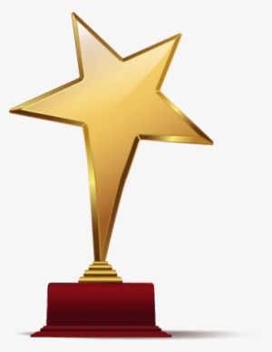 Award Image - Gold Star Trophy Png
