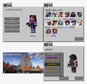 This Tab Can Be Used To Find Overwatch Maps, Change - Minecraft Overwatch Mod 1.7 10