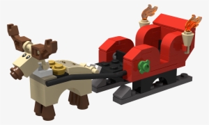 Lego Santa Christmas Sleigh