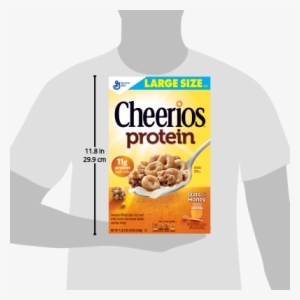 Honey Nut Cheerios Bee Png Download - Cheerios Protein Cereal, Oats & Honey - 19 Oz Pack