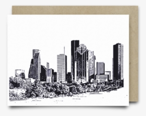 Houston Skyline Greeting Card