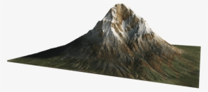 Free Png Mountain Png Images Transparent - Volcano With White Background