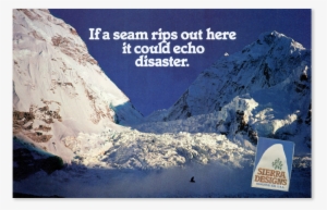 Sierra Designs Snowy Mountain Print Advertisement - Summit