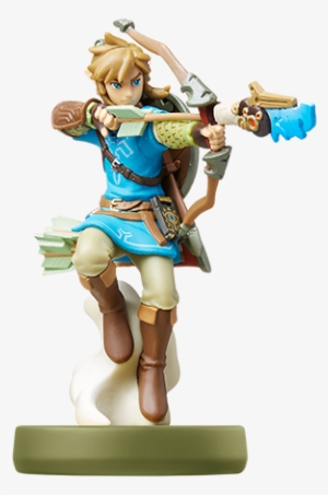Nintendo Game - Legend Of Zelda Breath Of The Wild Link Amiibo