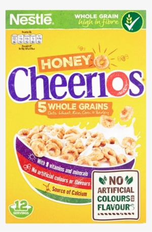 Nestles Honey Cheerios 375g - Cheerios 5 Less Sugar
