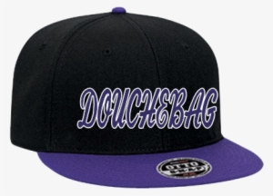 Douchebag Hat Png - Wool Blend Flat Visor Pro Style Snapback Caps