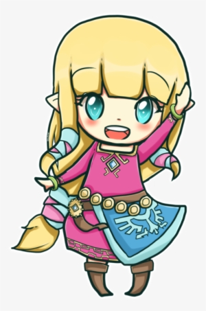 Cute, Fanart, And Kawaii Image - Legend Of Zelda Chibi Zelda