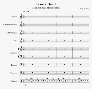 Ikana's Heart Sheet Music Composed By Koji Kondo 1 - Music