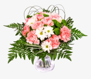 Pink Carnations And Chrysanthemum - Kytice Ke Dni Matek