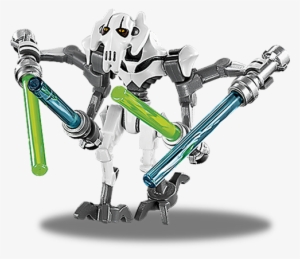 General Grievous - Lego Star Wars - General Grievous White Minifigure