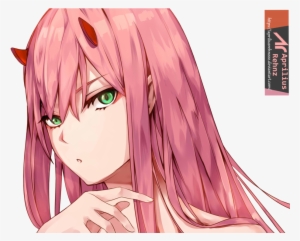Zero Two V - Pink Haired Anime Girl With Horns