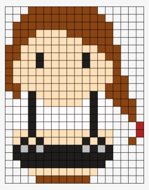 Tifa Ff7 Perler Bead Pattern / Bead Sprite - Bead