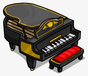 Grand Piano Sprite 002 - Musical Keyboard