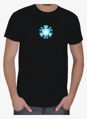 Iron Man- Arc Reactor Erkek Tişört - T-shirt Transparent PNG - 522x489 ...