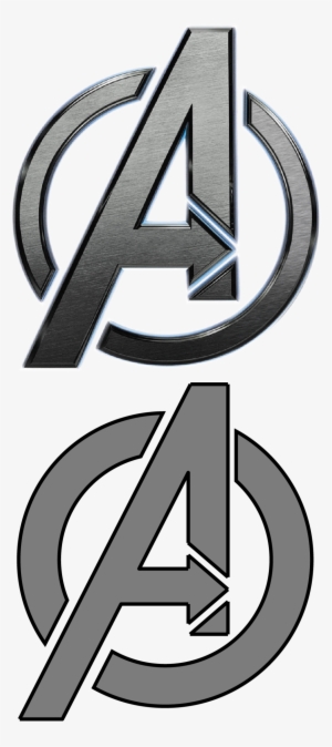 Avengers Picture Logo-01 - Avengers Logo 3d Png