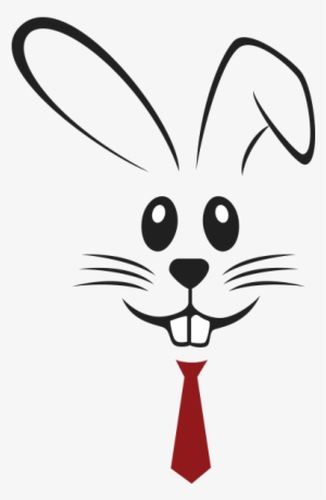 Red Tie Rabbit - Cafepress Bunny Face B.png Rectangular Canvas Pillow