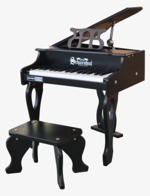 Schoenhut 30 Key Digital Baby Grand Piano Black - Schoenhut Grand Piano