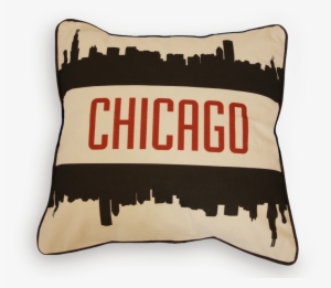 Chicago Skyline Pillow Case - Cushion