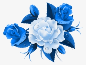Blue Roses Png - Bouquet Of Roses Vector Free