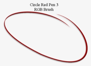 Red Pen Circle Png - Red Pen Circle Transparent