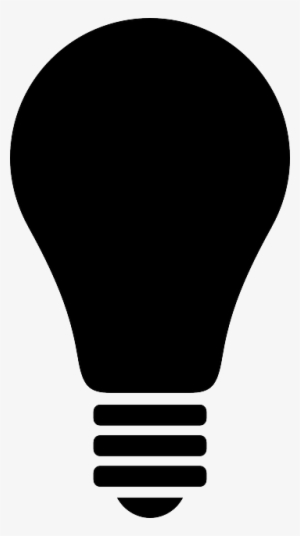 Bulb, Light, Electric Bulb, Light Bulb, Lamp, Simple - Light Bulb Silhouette