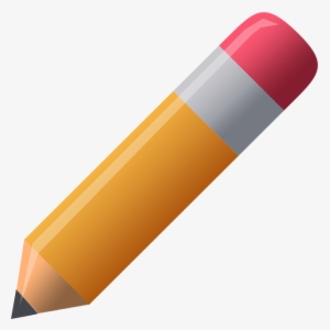Pencil, Clipart, Pen, Orange, Red, Eraser, Graphic - Free Pencil Clipart