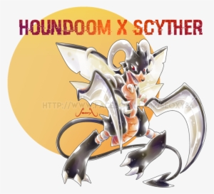 Houndoom X Scyther By Seoxys6 On Deviantart - Houndoom Fusions