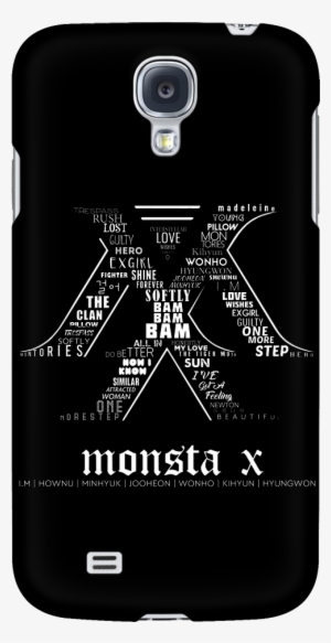 Monsta X "logo" Phone Cases - Jesus My Saviour Bible Verse