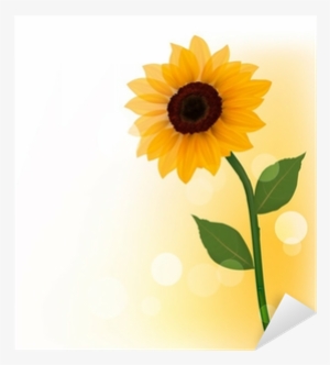 Beautiful Yellow Sunflower - Beautiful Sunflower Transparent PNG ...