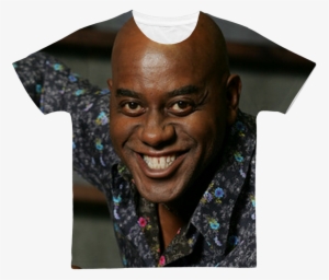 Ainsley Harriott ﻿classic Sublimation Adult T-shirt - Ainsley Harriott Meme Blank
