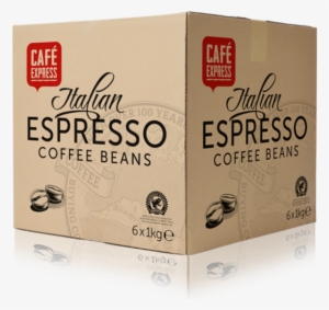 Café Express Italian Style Roasted Coffee Beans 1kg - Coffee