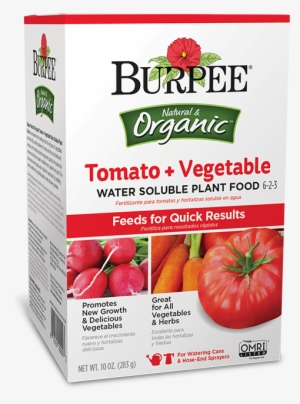 Tomato Vegetable Water Soluble Plant Food - Burpee-cosmos, Sensation Mix Seed Packet