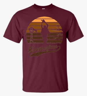 Horror Sun Set Leatherface T-shirt - Shirt