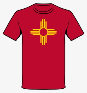 Nm Zia Symbol Shirt - New Mexico Zia Symbol