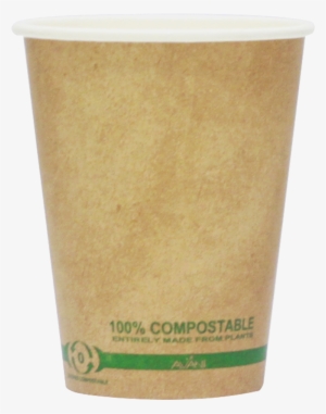 Brown Coffee Cup With Cornstarch Lining - Coffee Cup