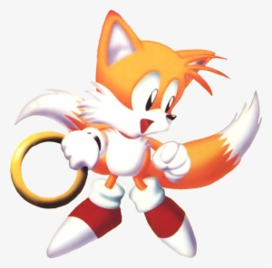 A Special Handheld Golden “ring” That Tails Uses As - Sonic Girl