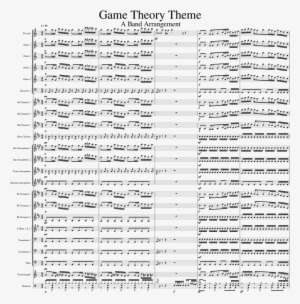 Game Theory Theme Sheet Music 1 Of 2 Pages - Game Theory Tenor Sax