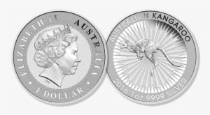Silver Kangaroo Coin - 1 Oz Silver Kangaroo 2016