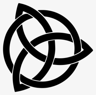 karma symbol triquetra celtic knot meaning - triquetra vector