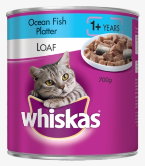 Whiskas Oh So Fishy Adult Ocean Fish Platter Loaf Style - Whiskas Senior Cat Food