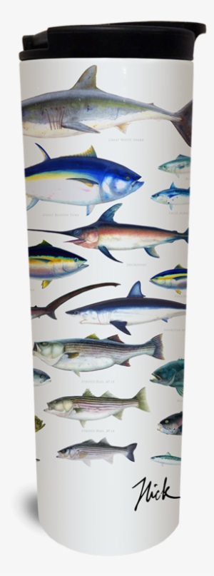Ocean Fish Tumbler - Watermark