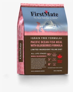 Pacific Ocean Fish Meal With Blueberries Formula For - First Mate Cat Food
