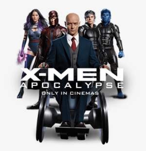 Starring James Mcavoy As Professor X, Michael Fassbender - X Men Apocalipse Png